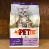 Appetite Kitten Tavuklu Yavru Kedi Maması 1,5KG 
